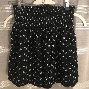 Black Flowy Skirt